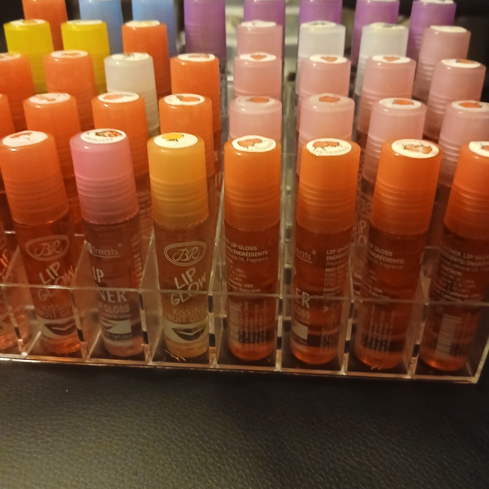 Kiss Lip Gloss Collection - Pink, Orange, Purple